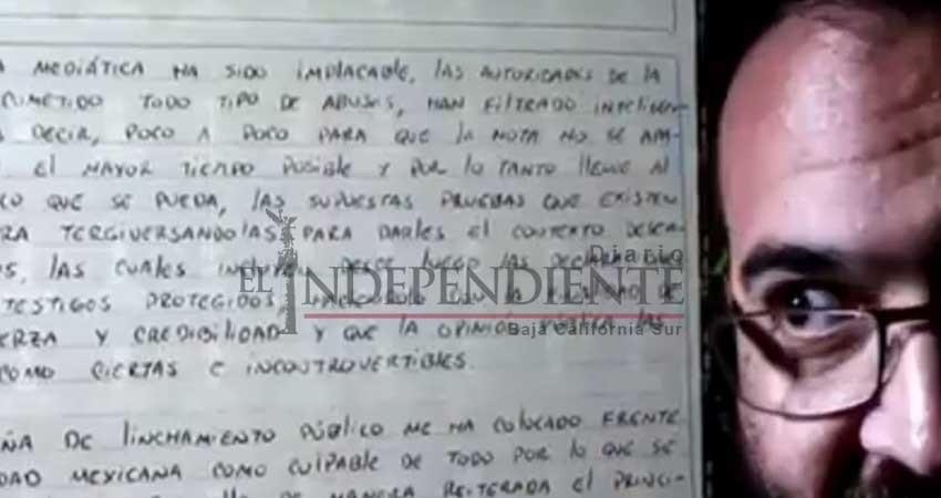 'Todo ha sido un show': Javier Duarte