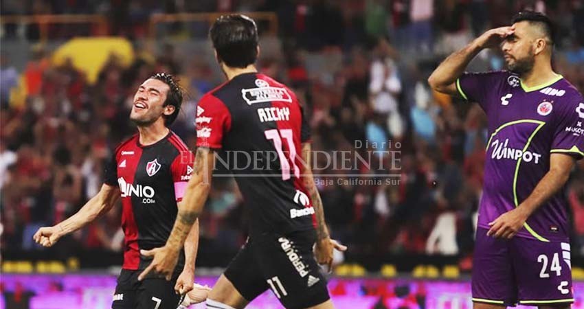 Con el VAR de protagonista, Atlas derrotó 4-3 a Veracruz