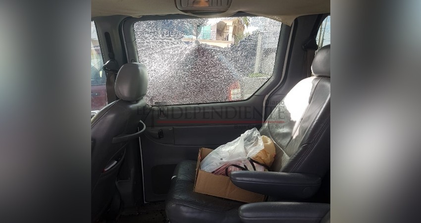 Lanzan piedra a vehículo en la colonia Guaymitas y lesionan a niña de 5 años