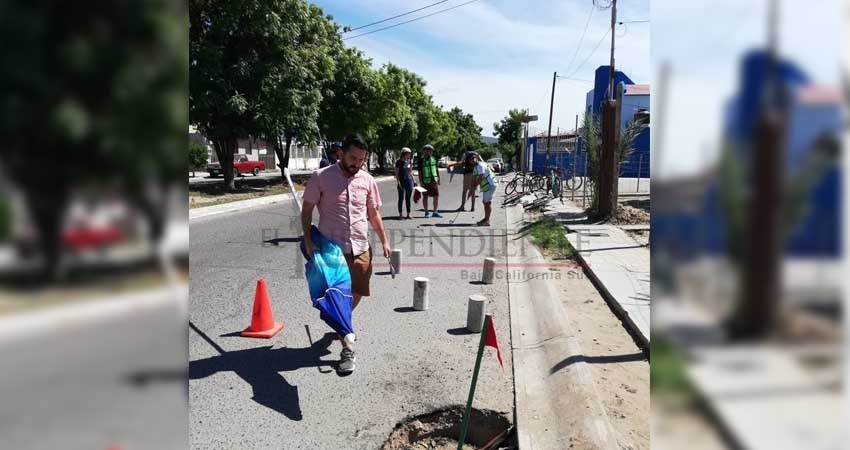 Golfito Urbano denunció el mal estado de las calles de La Paz