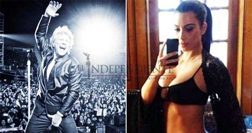 Jon Bon Jovi destruye a la glamorosa Kim Kardashian