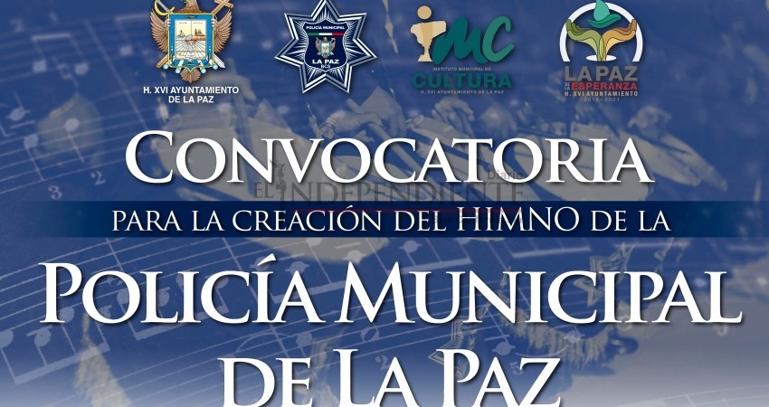Invita el Ayto a participar en la creación el himno de la policía municipal de La Paz