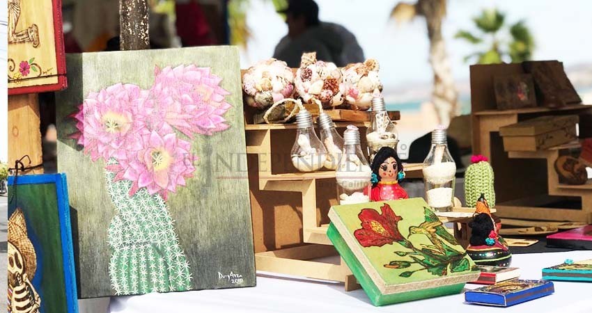 Se lleva a cabo la “Expo artesano” en La Paz