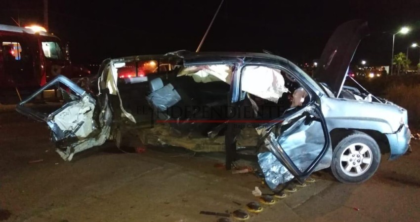 Aparatoso accidente vehicular cobra la vida de un menor de edad en CSL