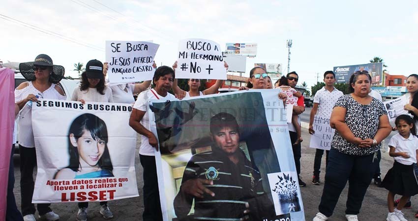 Desaparición forzada, un problema que parece no conmover a las autoridades de BCS