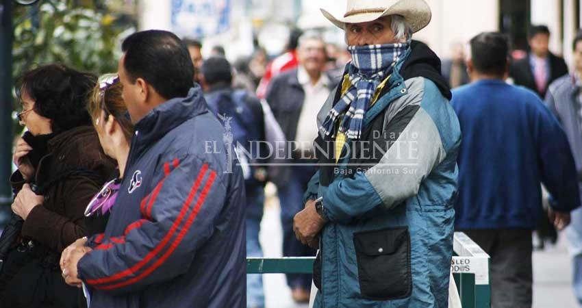 ¡Abríguese! Se intensificarán bajas temperaturas por el Frente Frío No 12