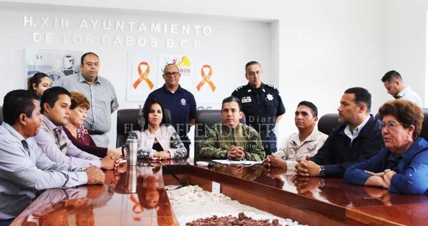 En Los Cabos, instalan el Comité Interinstitucional de Seguridad