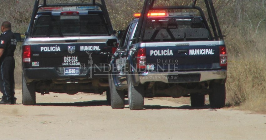 Encuentran persona sin vida junto al Corredor Turístico de Los Cabos