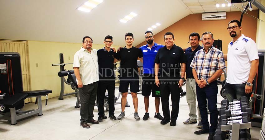 Cuenta UABCS con nuevo gimnasio de pesas para sus contingentes deportivos