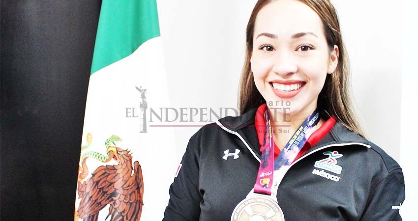 Quiero la medalla de oro en Lima: Paula Flores