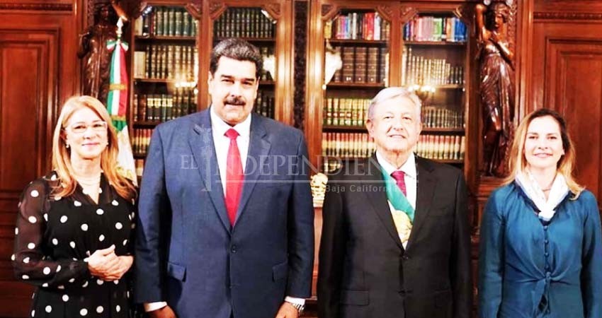Tuve una 'extraordinaria conversación' con López Obrador: Maduro