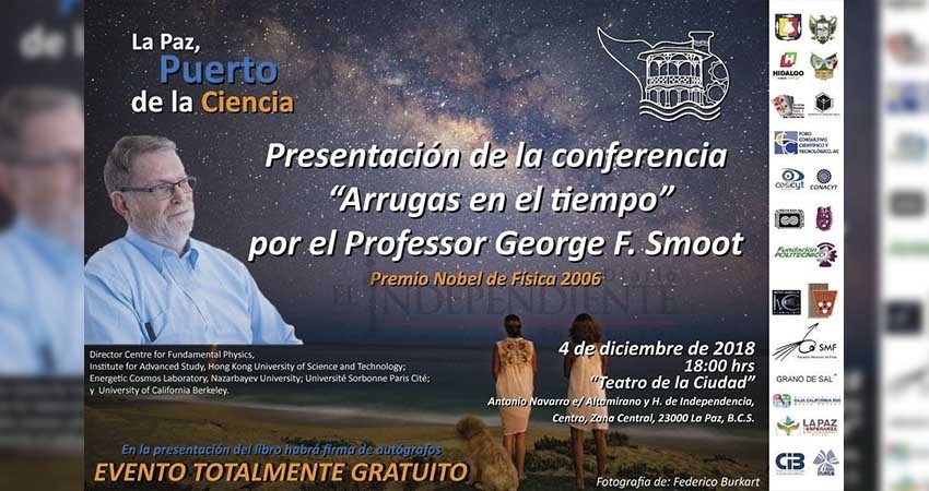 Premio Nobel de Física ofrecerá conferencia en La Paz