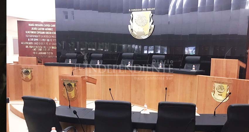 Inicia periodo de “receso” del Congreso de Baja California Sur
