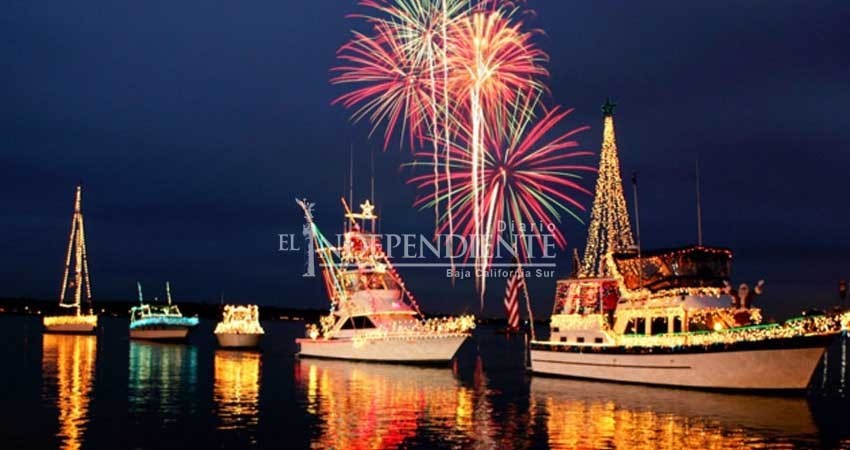 Este sábado será el primer desfile náutico navideño en La Paz
