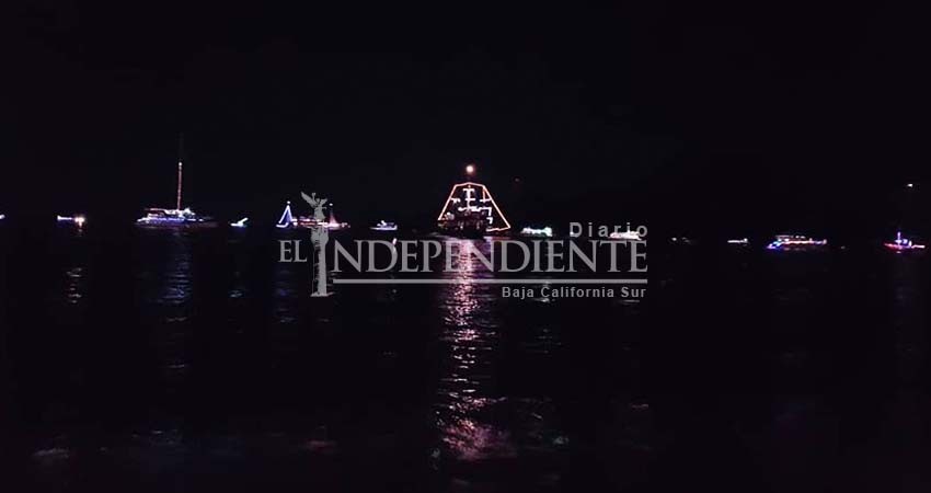 Celebraron en la Bahía de CSL el primer Festival Náutico Navideño