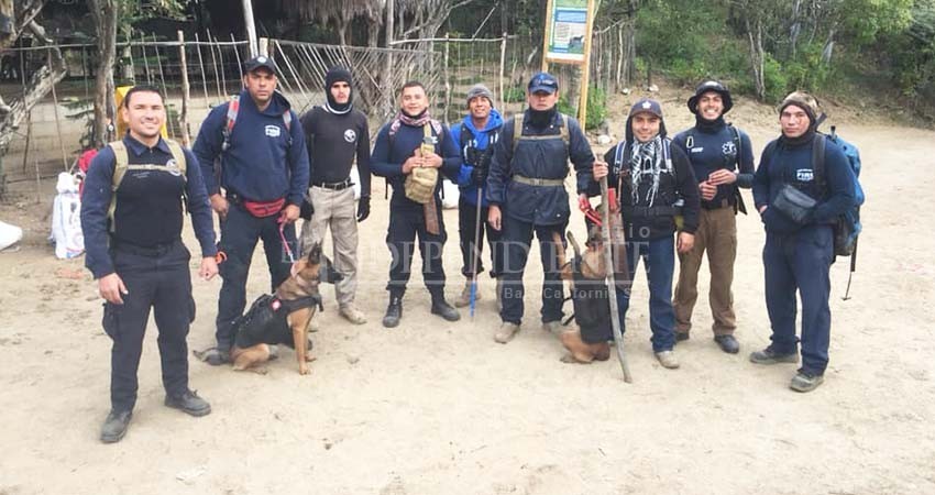 Continúa búsqueda de Max Watson en las inmediaciones de Sierra de la Laguna