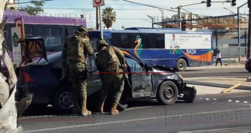 Se desata persecución entre militares y sospechosos en SJC