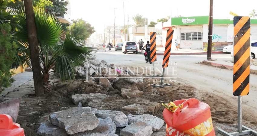 A medias reparaciones del Agua Potable en CSL; Dependencia trabaja a marchas forzadas por cumplir al 100% con sus baches