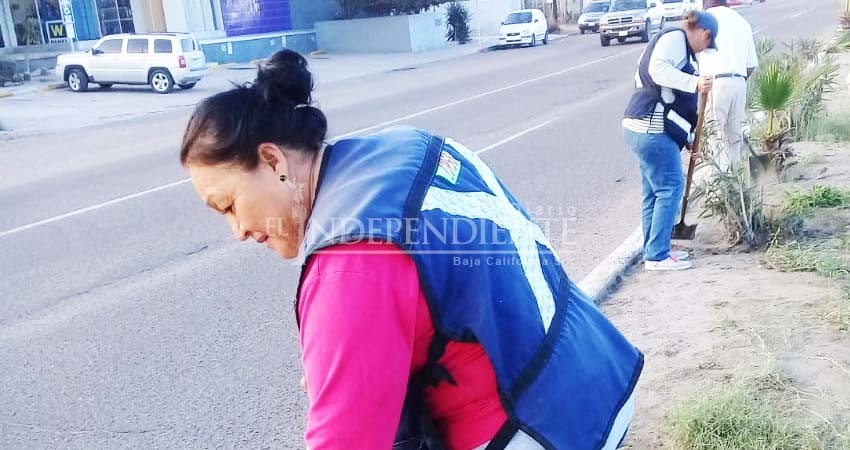 Continua Servicios públicos de La Paz con la limpieza del municipio