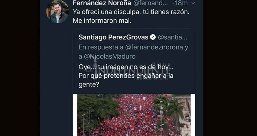 Apoyo de Fernández Noroña a Nicolás Maduro estalla en redes