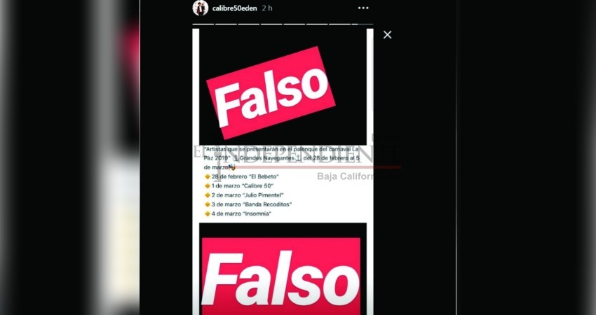 Ultiman detalles para el Carnaval de La Paz; grupo musical desmiente presentación