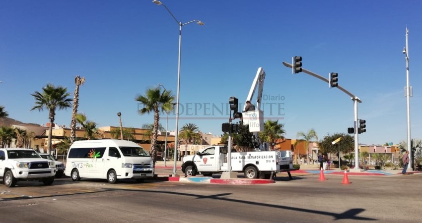 Preparan semáforos inteligentes de CSL para que no falle en temporada de lluvias