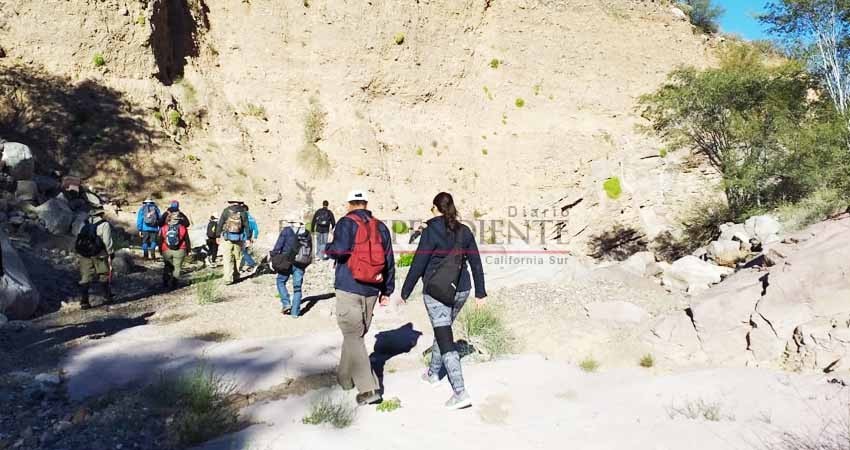 Notable respuesta al curso de senderismo en Mulegé