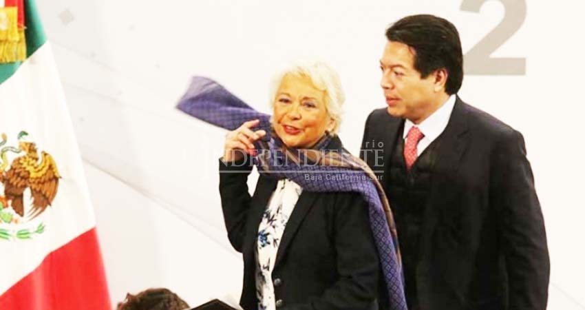 Sánchez Cordero pide orden y coordinación a diputados de Morena