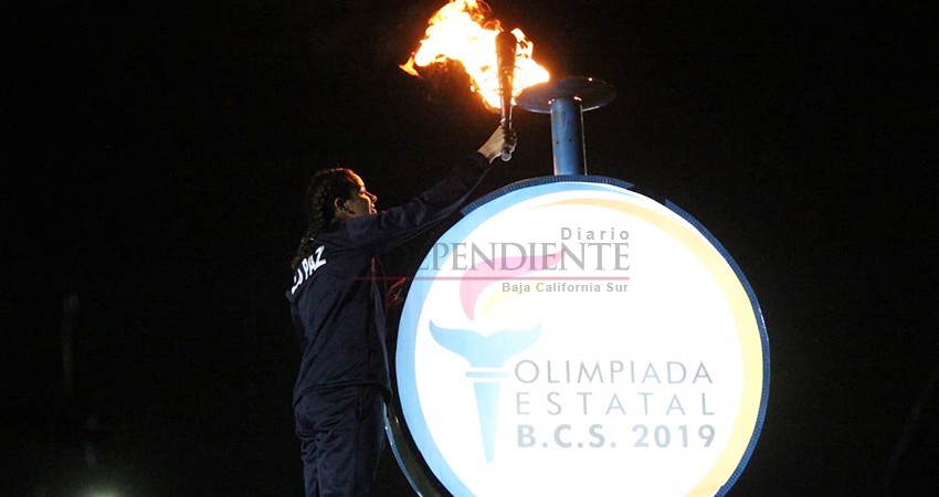 Inició la Olimpiada Estatal en Baja California Sur
