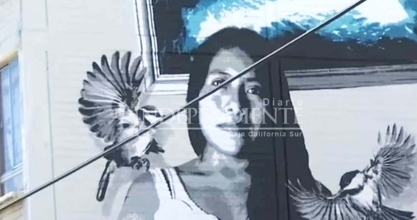 El gigantesco mural en Iztapalapa en homenaje a Yalitza Aparicio