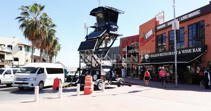 “Videovigilan” Los Cabos con más de 100 cámaras en el destino turístico