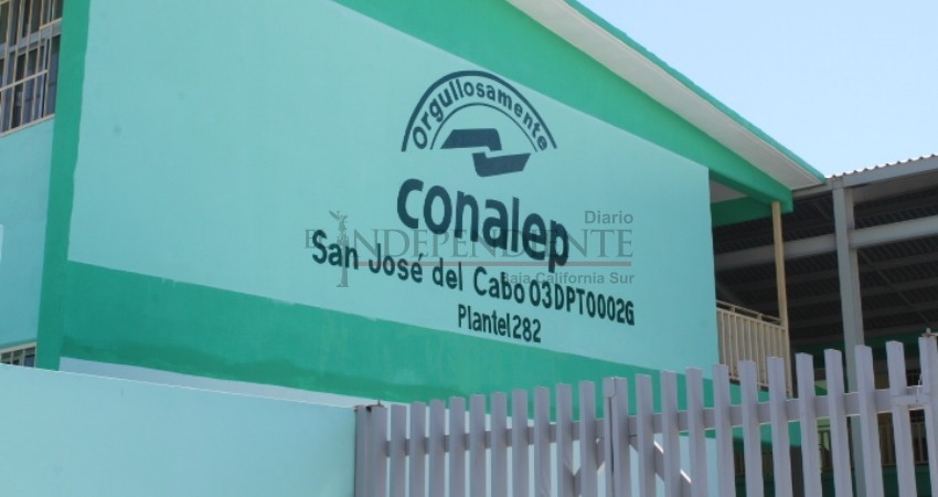 Retiran protesta del Conalep Los Cabos