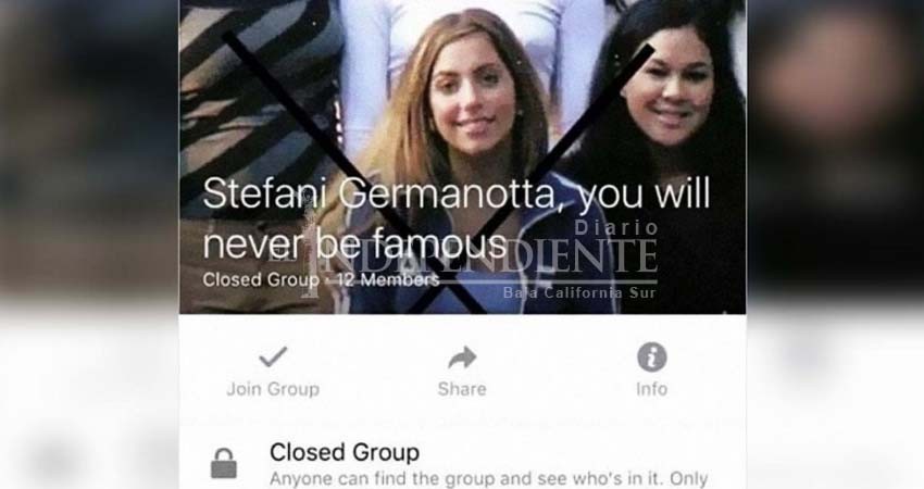 Compañeras de universidad de Gaga crearon grupo para hacerle ‘bullying’