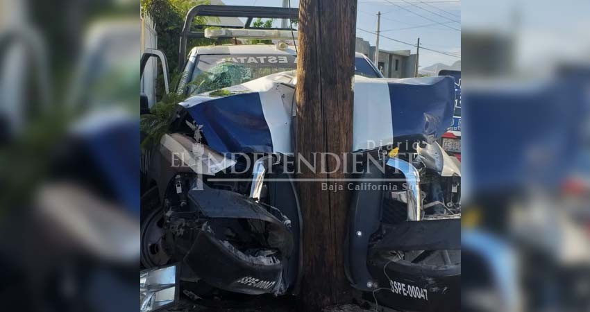 Persecución acaba en aparatoso choque en SJC; seis Marinos resultaron heridos