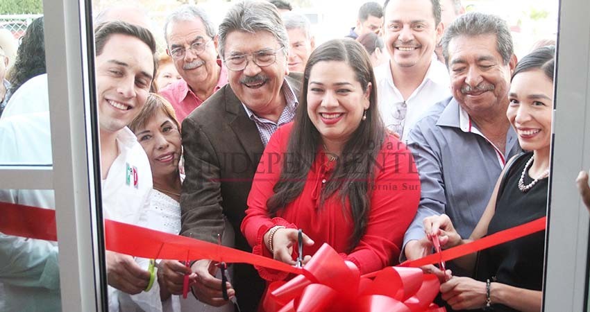 Pasaron 6 años para inaugurar "nueva" sede del PRI en BCS