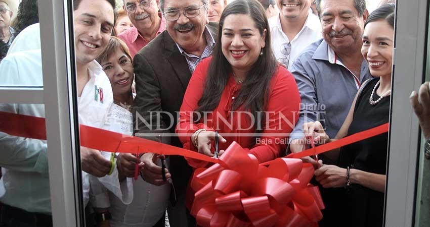 Pasaron 6 años para inaugurar "nueva" sede del PRI en BCS