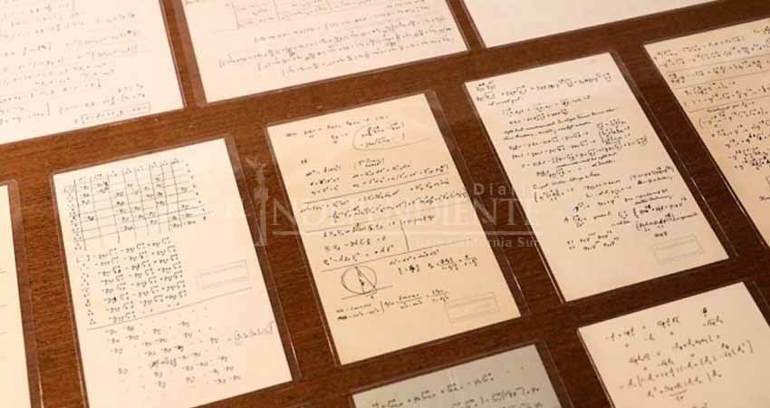 Exhiben tesoro inédito de Albert Einstein en Israel