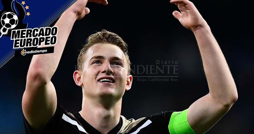 Barcelona tiene en la mira a De Ligt, el joven capitán del Ajax