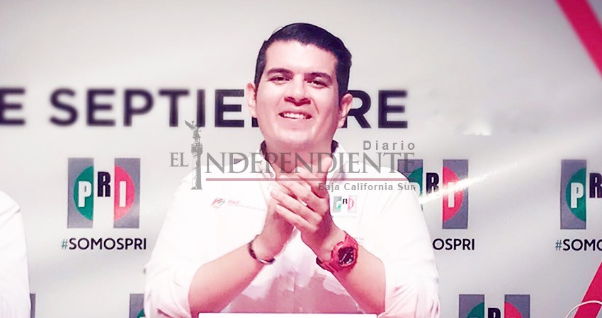 Los jóvenes exigimos respeto y que las voces dentro del PRI BCS sean escuchadas: Fabrizio del Castillo