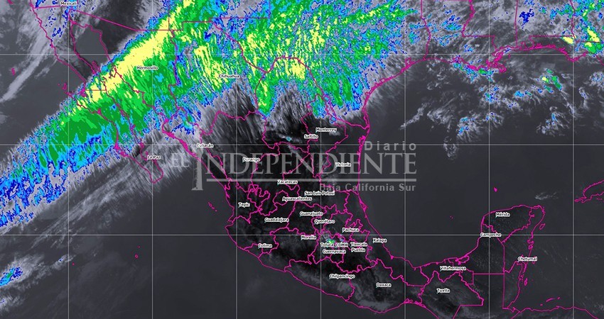 Por nuevo Frente Frío, pronostican lluvias en algunas regiones de BCS