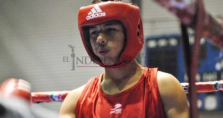 Pedro Sánchez único boxeador Sudcaliforniano en la Olimpiada Nacional