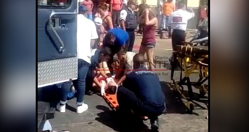 Atropellan a turista en zona turística de Cabo San Lucas