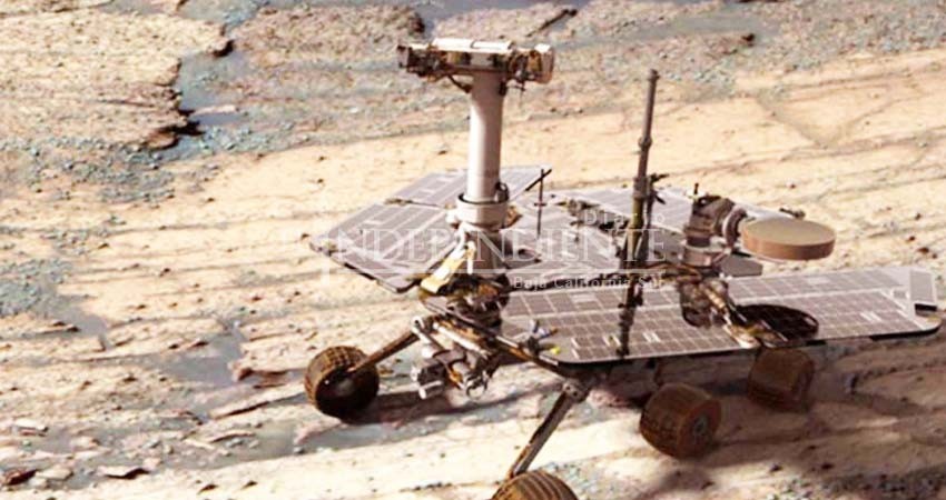 NASA revela fotografía 360° del planeta Marte