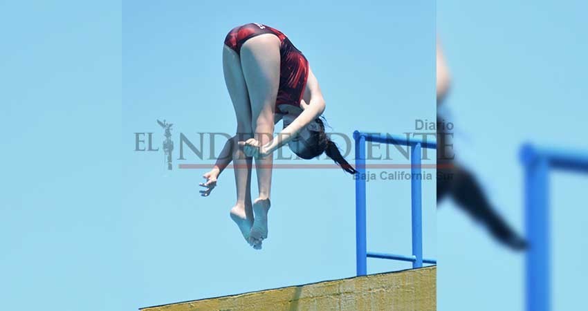 Clavadistas Sudcalifornianos tras el pase a la Olimpiada Nacional