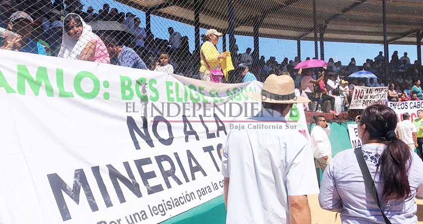 Buscan voluntarios cabeños para la recolección de firmas en contra de la minería