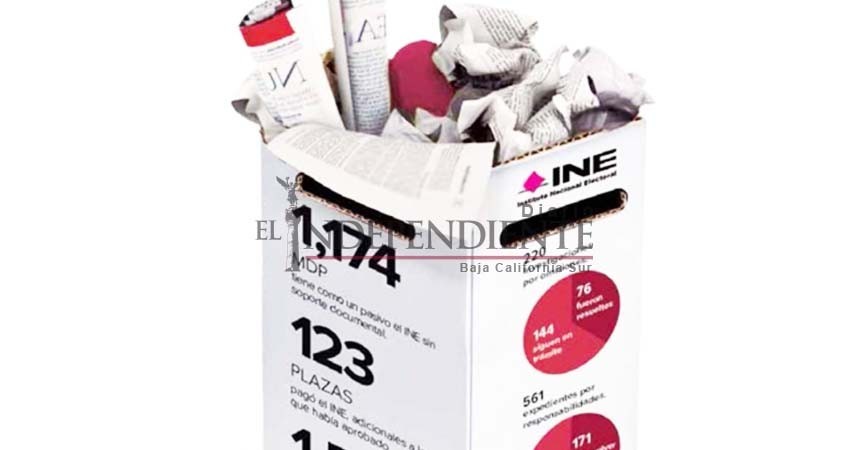 Hallan anomalías en gastos del INE; fiscalización 2018