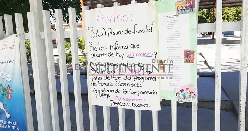 Recurso federal para Tiempo Completo se espera a finales de marzo: SEP