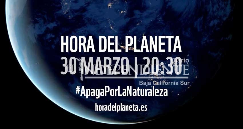 Convocan a la población a participar en la “Hora por el Planeta”