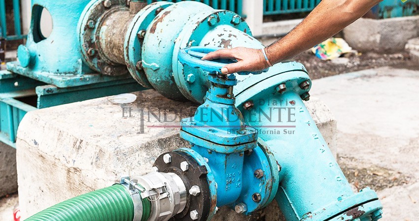 Se restablece el suministro de agua potable en La Paz; abastece alrededor de 820 litros por segundo