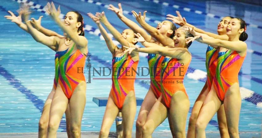 Sale selección de nado sincronizado de BCS al nacional
